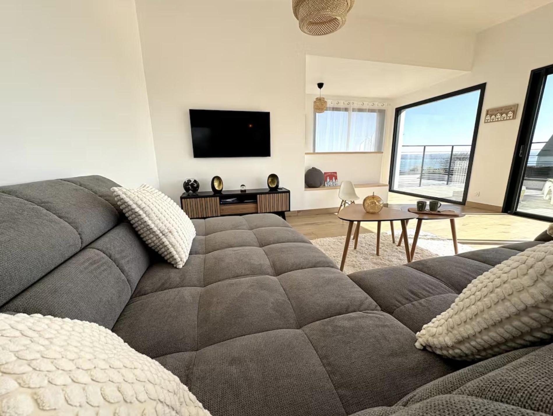 Villa Armor Vue Mer Et Spa Carantec Bagian luar foto