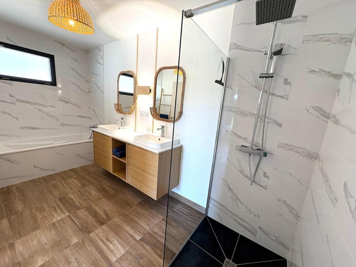 Villa Armor Vue Mer Et Spa Carantec Bagian luar foto
